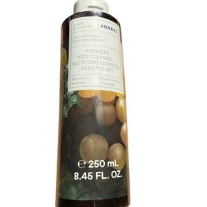 KORRES Santorini Grape Renewing Body Cleanser 8.45 Fl Oz New